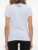 Ea7 Logo Cotton T Shirt