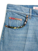 Jeans de algodón de mezclilla de Valentino