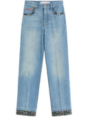 Jeans de algodón de mezclilla de Valentino