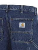 Carhartt WIP Main Double Knee Denim Cotton Shorts