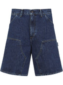 Carhartt WIP Main Double Knee Denim Cotton Shorts