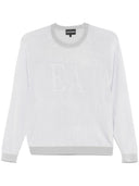Emporio Armani Logo Striped Sweater