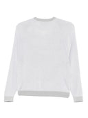 Emporio Armani Logo Striped Sweater