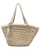 La Milanesa Mediterraneo Straw Tote Bag