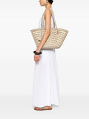 La Milanesa Mediterraneo Straw Tote Bag