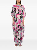 Pucci Printed Cotton Kaftan Dress