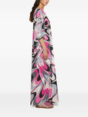 Pucci Printed Cotton Kaftan Dress