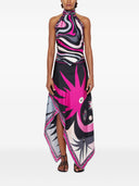 Top in seta stampata Pucci
