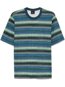 Ps By Paul Smith Striped Cotton T Shirt