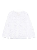 Cardigan di cotone adriana di semicouture