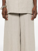 Max Mara Linen Wide Leg Trousers