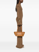 Hereu Fleca Suede Leather Shoulder Bag