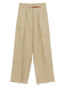 Semicouture Nelly Linen Trousers