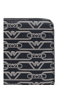 Emporio Armani Allover Logo Continental Wallet