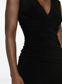 Norma Kamali V Necked Jersey Jumpsuit