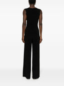Norma Kamali V Necked Jersey Jumpsuit