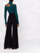 Norma kamali pantalones de jersey de elefante