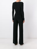 Norma Kamali V Neck Jersey Jumpsuit