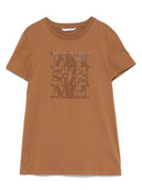 Max Mara Logo Cotton T Shirt