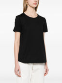 S Max Mara Embroidered Cotton T Shirt