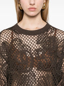 Max Mara Embroidered Cotton Top