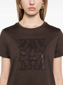 Max Mara Logo Cotton T Shirt