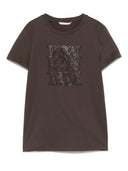 Max Mara Logo Cotton T Shirt