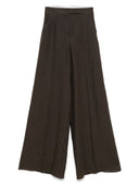 Max Mara Linen Wide Leg Trousers