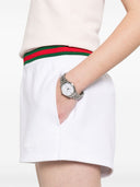 Gucci Web Detal Bawełniane spodenki