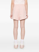 Adidas By Stella Mc Cartney Logo Cotton Shorts