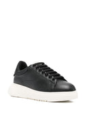 Emporio Armani Exclusive Leather Sneakers