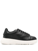 Emporio Armani Exclusive Leather Sneakers