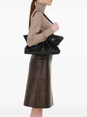 Ferragamo mittelgroße Leder -Tasche