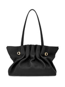 Ferragamo mittelgroße Leder -Tasche