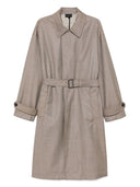Emporio Armani Wool Belted Coat