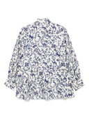 Camicia di seta stampata di Alberto Biani