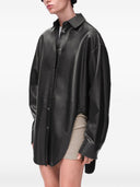 Chemise en cuir Loewe