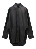 Chemise en cuir Loewe