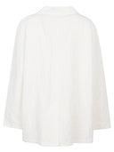 Apuntob Linen Single Breasted Jacket