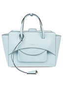 Hidesins Flap Medium Leather Tote Bag