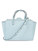 Hidesins Flap Medium Leather Tote Bag