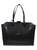 Hidesins Flap Large Leather Tote Bag