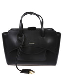 Hidesins Flap Medium Leather Tote Bag