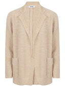 Veste de blazer mélange de coton de base