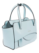 Hidesins Flap Small Leather Tote Bag