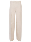 Via Masini 80 Linen Blend Byxor