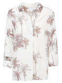 Trame Auree Printed Silk Shirt