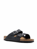 Birkenstock Arizona geolied lederen sandalen