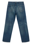 Junya Watanabe Gedrukte denim jeans
