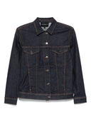 Chaqueta de algodón de mezclilla emporio armani